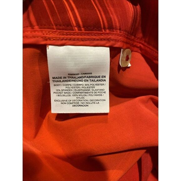 Womens Nike Golf Tour Performance Red Hyper Speed Stripe Skort Size 4 - Picture 6 of 6